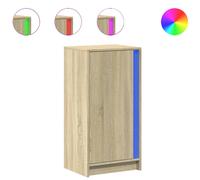 Sideboard with LED Side Cabinet Highboard Cupboard Engineered Wood vidaXL