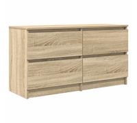 vidaXL TV Cabinet Sonoma Oak 100x35x54 cm Engineered Wood