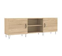 (sonoma oak) vidaXL TV Cabinet TV Console Sideboard Media Console White Engineered Wood