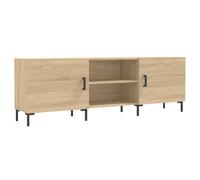 (sonoma oak) vidaXL TV Cabinet TV Console Sideboard Media Console White Engineered Wood