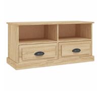 Vidaxl Tv Cabinet Sonoma Oak 93X35.5X45 Cm Engineered Wood
