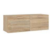 Wall Cabinet Hanging Storage Cabinet Wall Cupboard Engineered Wood vidaXL