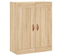 vidaXL Wall Mounted Cabinet Sonoma Oak 69.5x34x90 cm Engineered Wood