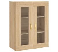 Wall Mounted Cabinet Bathroom Wall Storage Cabinet Engineered Wood vidaXL