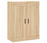 Vidaxl Wall Mounted Cabinet Sonoma Oak 69.5X34X90 Cm Engineered Wood, Brown