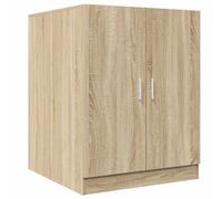 (sonoma oak) vidaXL Washing Machine Cabinet Bathroom Laundry Room Cupboard Storage Rack