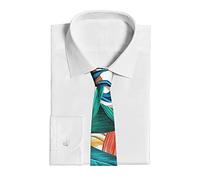 SONOON Tropical Palm Leaf Print Men'S Silk Tie Multicolor Luxury Wedding Business Tie Shirt Accessories Can Customize Your Photos For You