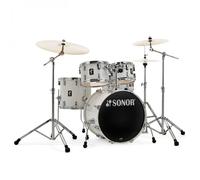 Sonor AQ1 20 5pc Drum Kit w/Hardware Piano White