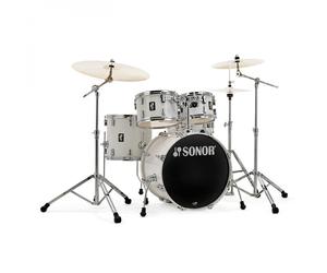 Sonor AQ1 22 5pc Drum Kit w/Hardware Piano White