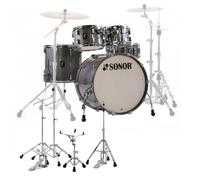 Sonor AQ2 22 5pc Drum Kit With Free Hardware Titanium Quartz