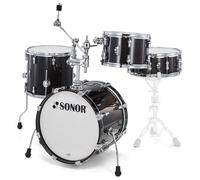 Sonor AQ2 Bop Set 4pc Shell Pack Transparent Black