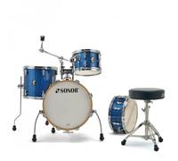 Sonor AQX 16 Jungle Shell Pack w/Free Throne Blue Ocean Sparkle