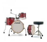 Sonor AQX 16 Jungle Shell Pack w/Free Throne Red Moon Sparkle