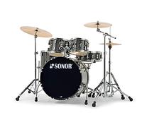 Sonor AQX 22 5pc Drum Kit w/Hardware Black Midnight Sparkle