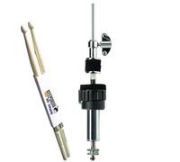 Sonor HiHat XH-674 X-Hat Holder with Keepdrum Drumsticks, 1 Pair