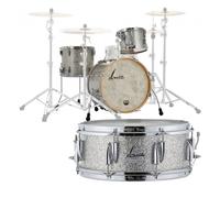 Sonor Vintage 22 3pc Shell Pack w/Free Snare Vintage Silver Glitter