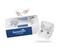 Sonorizon Sound Amplifiers - Rechargeable Digital In-Ear Device with Adaptive Sound Boost - 20 Hour Battery - Nearly Invisible Hearing Amplification Buds for Adults & Seniors - By Sonorizon Hearing