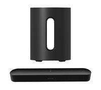 SONOS Beam (Gen 2) Compact Sound Bar with Dolby Atmos, Alexa & Google Assistant - Black, Black