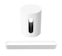 SONOS Beam (Gen 2) Compact Sound Bar with Dolby Atmos, Alexa & Google Assistant - White, White