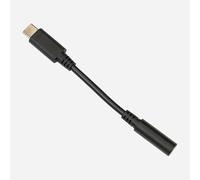Sonos Compatible Line-In Adapter, USB-C to 3.5mm, Black, Analogue Audio Connection for Era 100, Era 300, Move 2