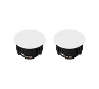 Sonos INCLGWW1 6″ In-Ceiling architectural Speakers by Sonance - Pair White | Enjoy ambient audio without the clutter of visible speakers with the Sonos In-Ceiling by Sonance speaker pair.