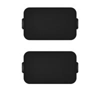 Sonos OUTDRWW1BLK Outdoor Architectural Speaker by Sonance, 2-Piece, Black | Thoughtfully crafted for use outdoors, the Sonos Architectural outdoor speaker offers rich, deep bass and crisp, clear sound.