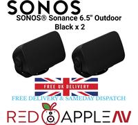 SONOS ® Sonance OUTDRWW1BLK 6.5" 130W Outside Outdoor (Pair) Speakers In Black