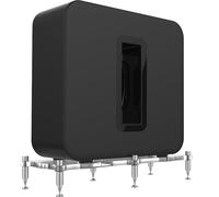 Sonos sub Stand, Stand Feet Pads,Stainless Steel Speaker Isolation Feet for Sonos Sub 4, Stand for sonos sub Gen1,Sonos Sub Gen 2,Sonos Sub Gen 3,Sonos Sub Gen 4 (Transparent)