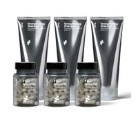 Sons Biotin Capsules and Shampoo. DHT Blocker and Hair Thickening Formula with Caffeine for Hair Growth. Vegan Vitamin B7 Supplement for Hair Loss. 3-Month Plan. Made in Europe.