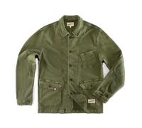 &SONS | Carver Jacket | Mens Chore Jacket | Cotton Twill | Green M