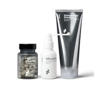 Sons Complete Hair Loss Treatment for Men. Minoxidil 5% Hair Regrowth Treatment for Hair Loss, Vegan Biotin for Hair, Skin & Nails, DHT Blocking and Thickening Shampoo. 1 Month Supply. Made in Europe.