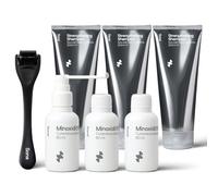 Sons Minoxidil 5%, Strengthening Shampoo and Dermaroller for Men. Hair Regrowth Treatment. Hair Growth Shampoo With Caffeine. Thickening, Anti-Dandruff, DHT Blocker. 3 Month Supply. Made in Europe.