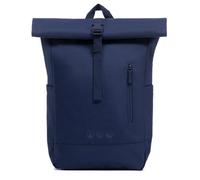 SONS OF ALOHA NALU Roll-Top Backpack for Men and Women - Large - Rolltop with Laptop Compartment 16 Inches and Shoe Compartment for Uni Bicycle Business - Recycled Water-Repellent, navy, mit Schuhfach