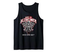 Sons of Alzheimer Where's My Bike Grumpy Old Biker CLub Tank Top