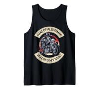 Sons of Alzheimer Where's my Bike Grumpy Old Biker Tank Top