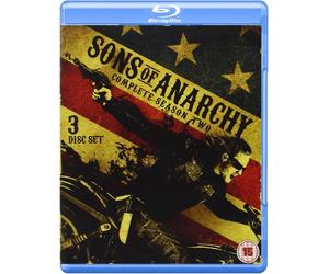 SONS OF ANARCHY COMPLETE SERIES 2 Blu Ray 2nd Second Season Two Original UK Rele