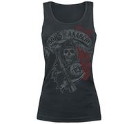 Sons Of Anarchy - Sons Of Anarchy - Reaper & Roses (Tanktop XL/Black)