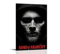 Sons of AnarchyArt Canvas Print of Oil Paintings Reproduction Modern Canvas Print Artwork Abstract Landscape Pictures Printed on Canvas Wall Art for Home Office DecorationsFrame-style12x18inch(30x45cm