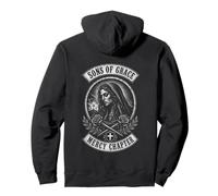 Sons Of Grace Mercy Chapter Sacred Mary Icon Pullover Hoodie