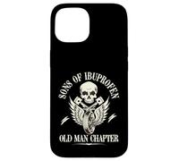 Sons Of Ibuprofen Old Man Chapter Funny Older Biker Gift Case for iPhone 15