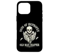 Sons Of Ibuprofen Old Man Chapter Funny Older Biker Gift Case for iPhone 16 Pro Max
