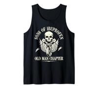 Sons Of Ibuprofen Old Man Chapter Funny Older Biker Gift Tank Top