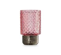 Sons Of Marble Hurricane Candlestick Dark Brown/Rose