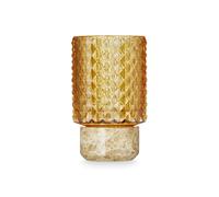 Sons Of Marble Hurricane Candlestick Light Brown/ Amber