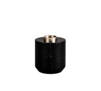Sons Of Marble Single Candle Holder Small Black