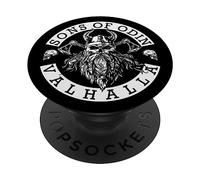 Sons of Odin Valhalla Thor Vikings Ragnar Allvater Odin PopSockets Swappable PopGrip
