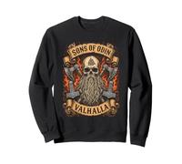 Sons of Odin - Vikings Norse Odin Thor - Fire - Mjoelnir Sweatshirt