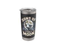 Sons of the Moon Wolf Wolves Pack Stainless Steel Insulated Tumbler