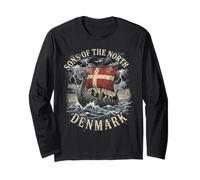 Sons of the North - Denmark Viking Mythology Long Sleeve T-Shirt