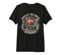 Sons of the North - Denmark Viking Mythology Premium T-Shirt